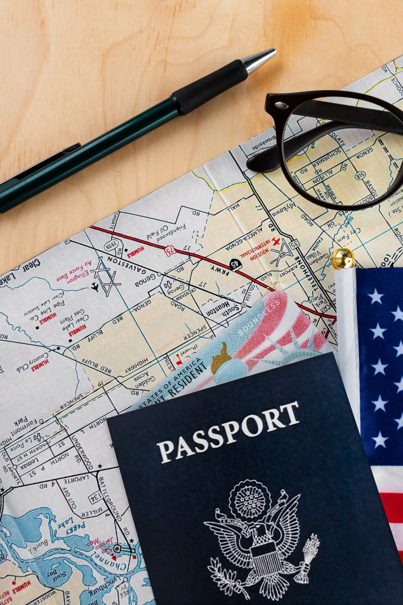 Passport and immigration documents